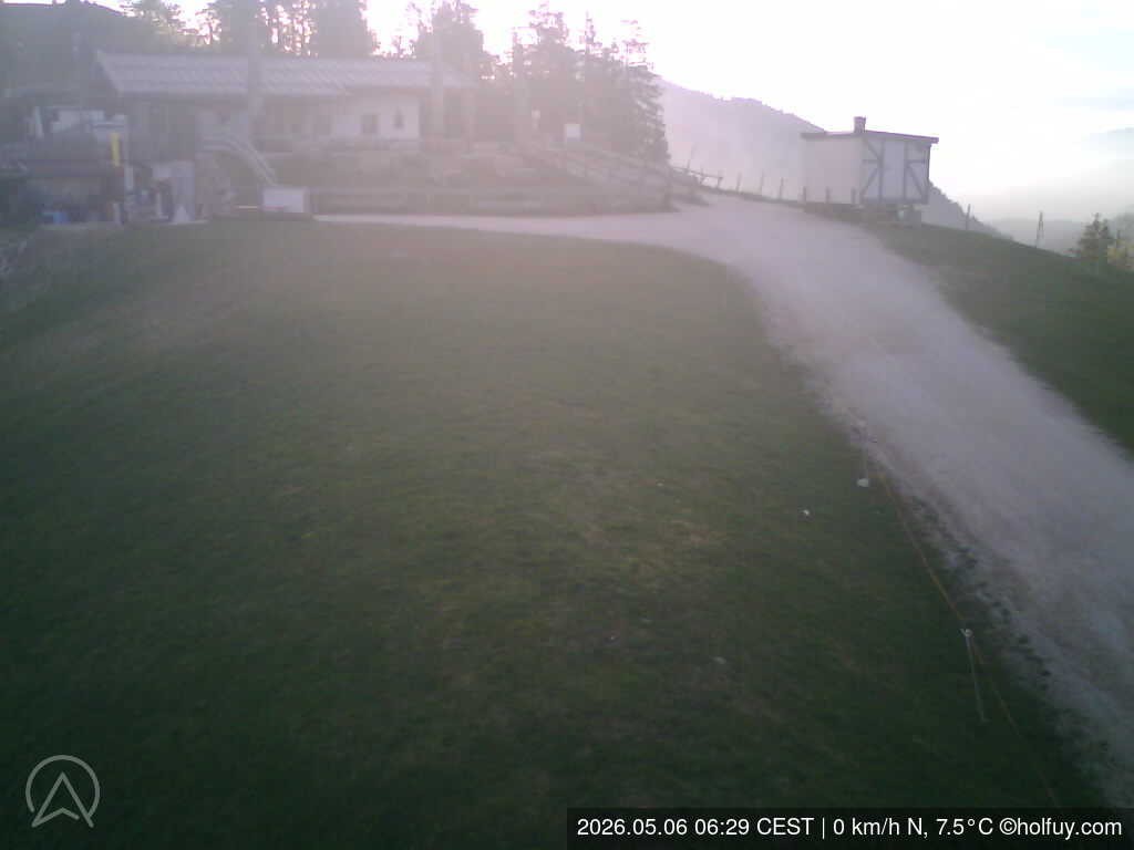 Archiv Foto Webcam Rauschberg in Ruhpolding - Startplatz Drachenflieger