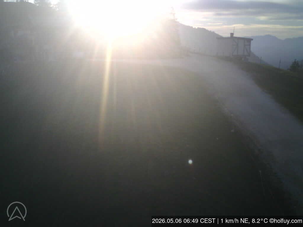 Archiv Foto Webcam Rauschberg in Ruhpolding - Startplatz Drachenflieger