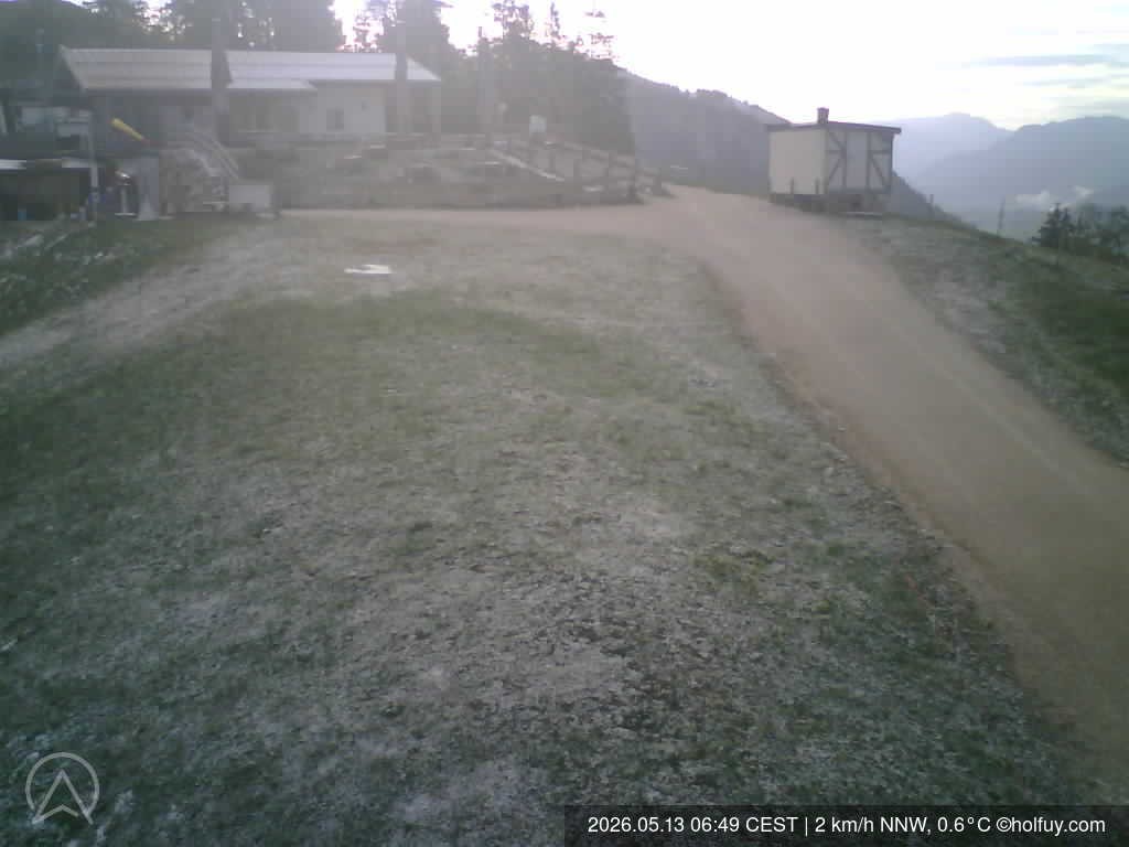Archiv Foto Webcam Rauschberg in Ruhpolding - Startplatz Drachenflieger