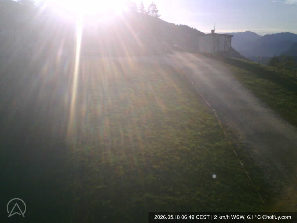 Archived image Webcam Mt. Rauschberg Hang Gliding