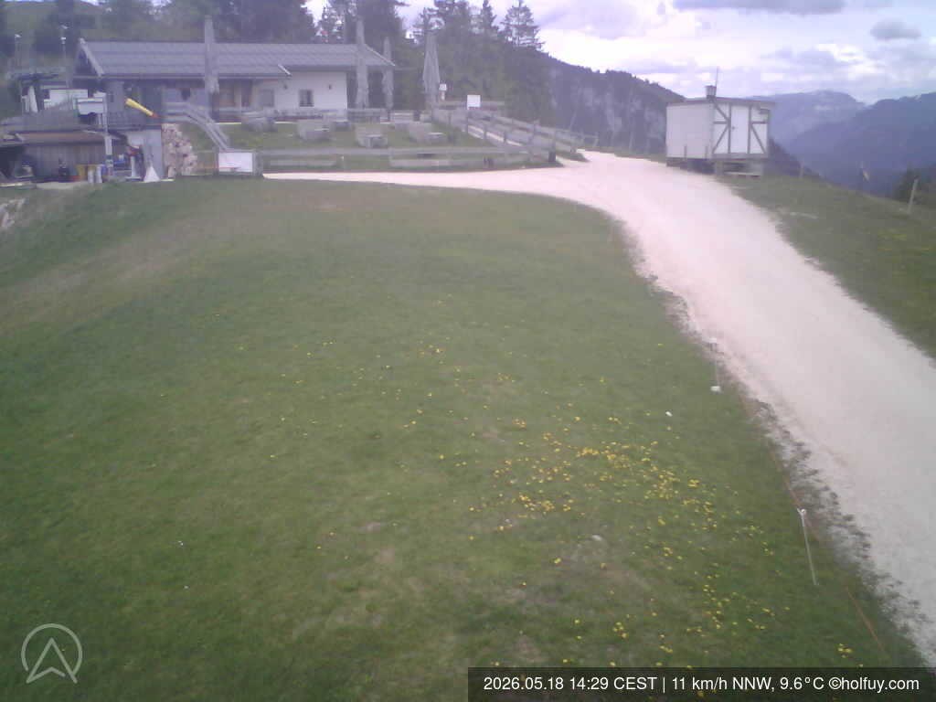 Archived image Webcam Mt. Rauschberg Hang Gliding
