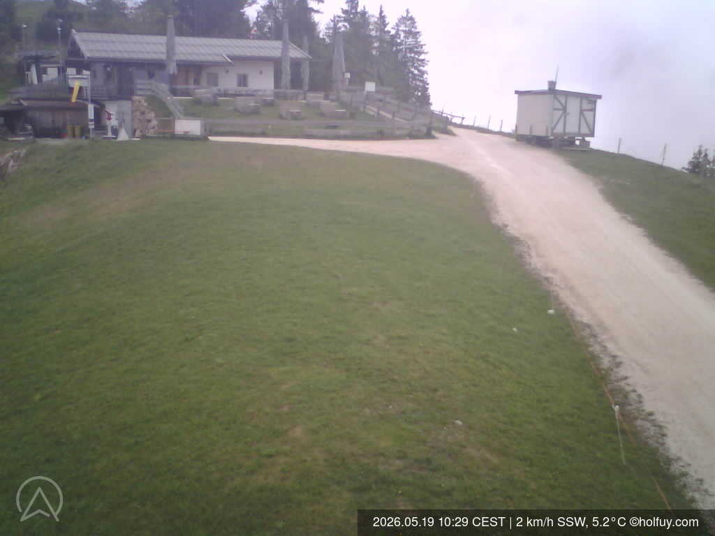 Archiv Foto Webcam Rauschberg in Ruhpolding - Startplatz Drachenflieger