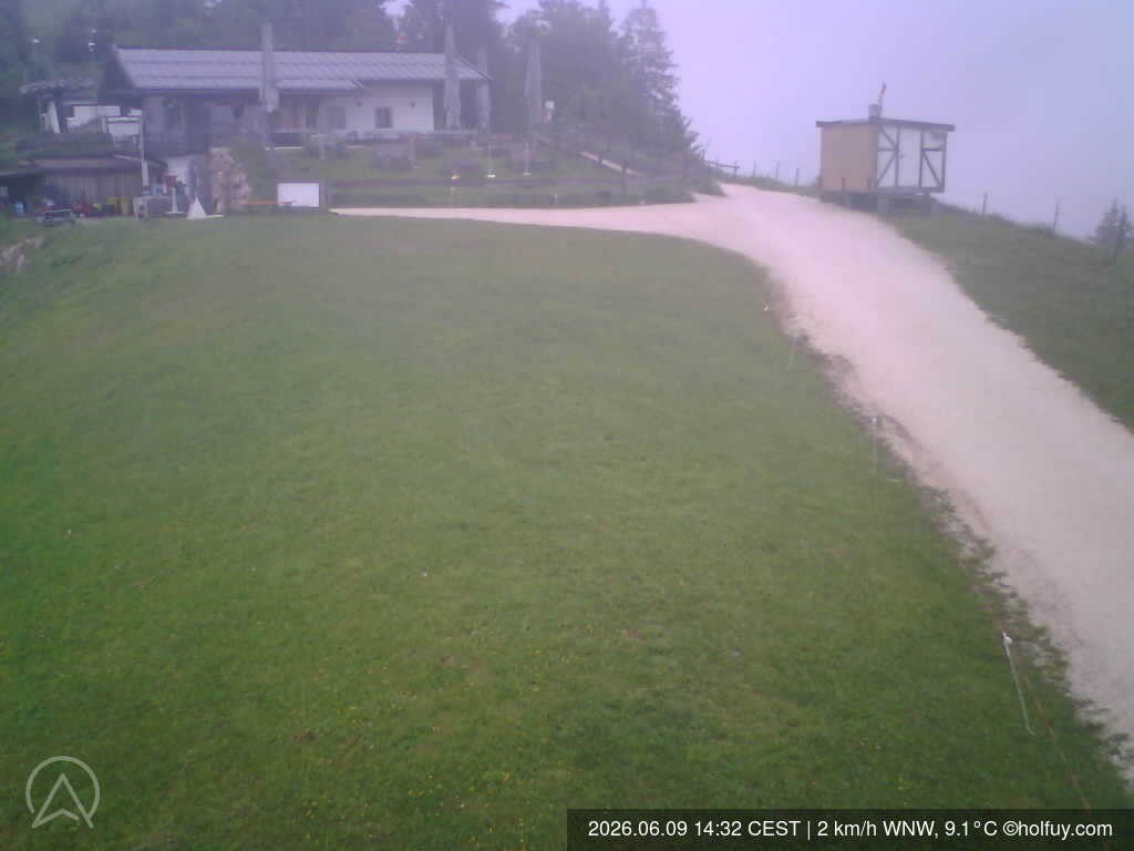 Archiv Foto Webcam Rauschberg in Ruhpolding - Startplatz Drachenflieger