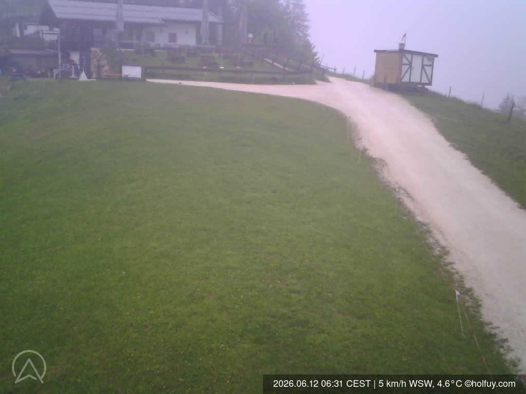 Archiv Foto Webcam Rauschberg in Ruhpolding - Startplatz Drachenflieger