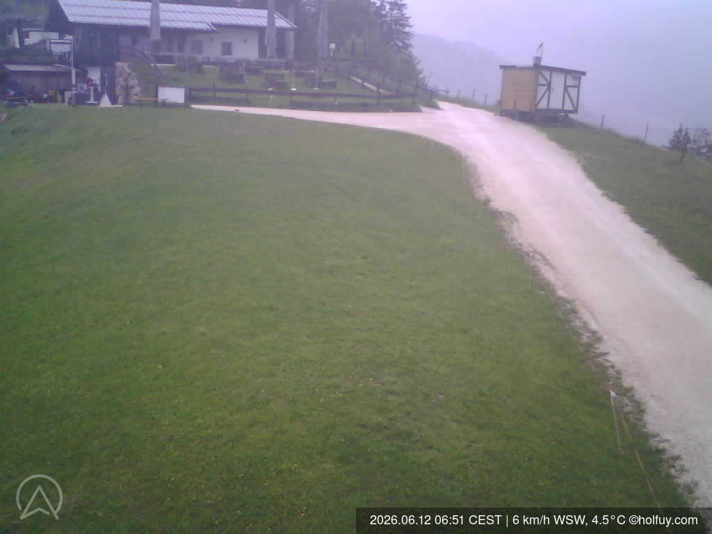 Archiv Foto Webcam Rauschberg in Ruhpolding - Startplatz Drachenflieger