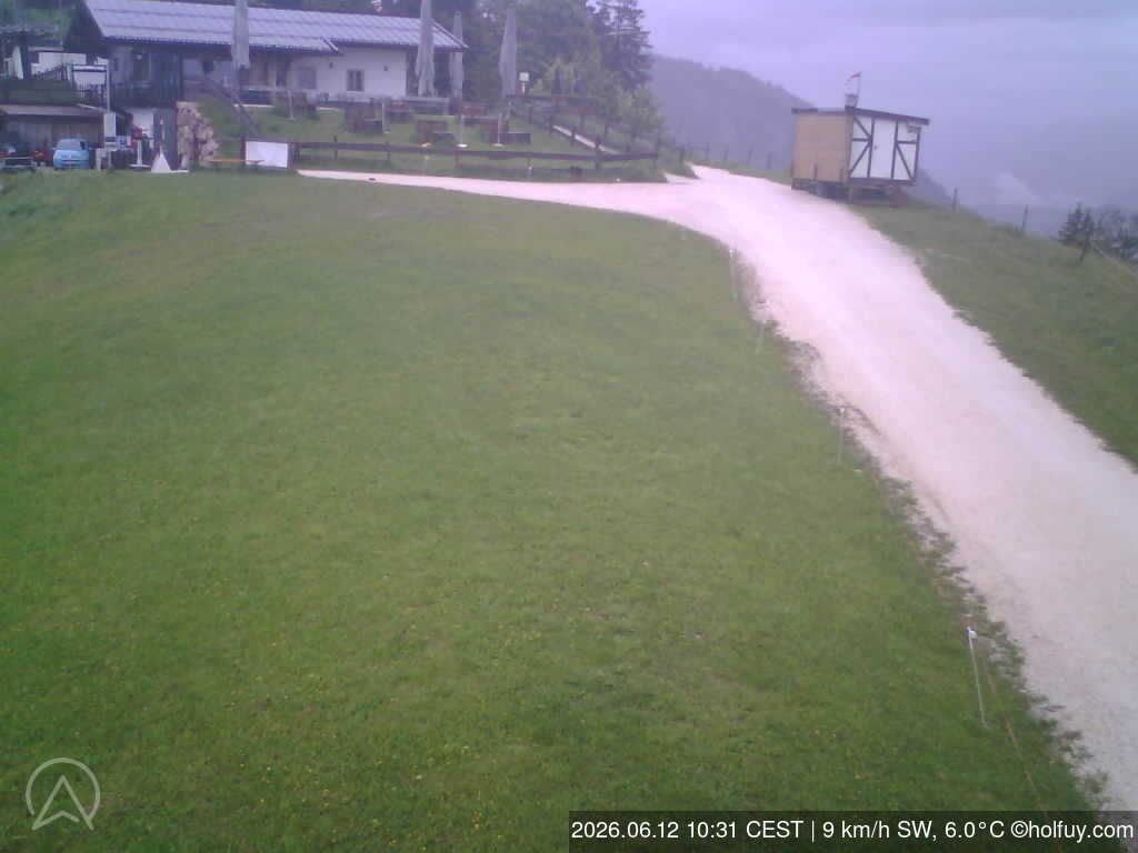 Archiv Foto Webcam Rauschberg in Ruhpolding - Startplatz Drachenflieger