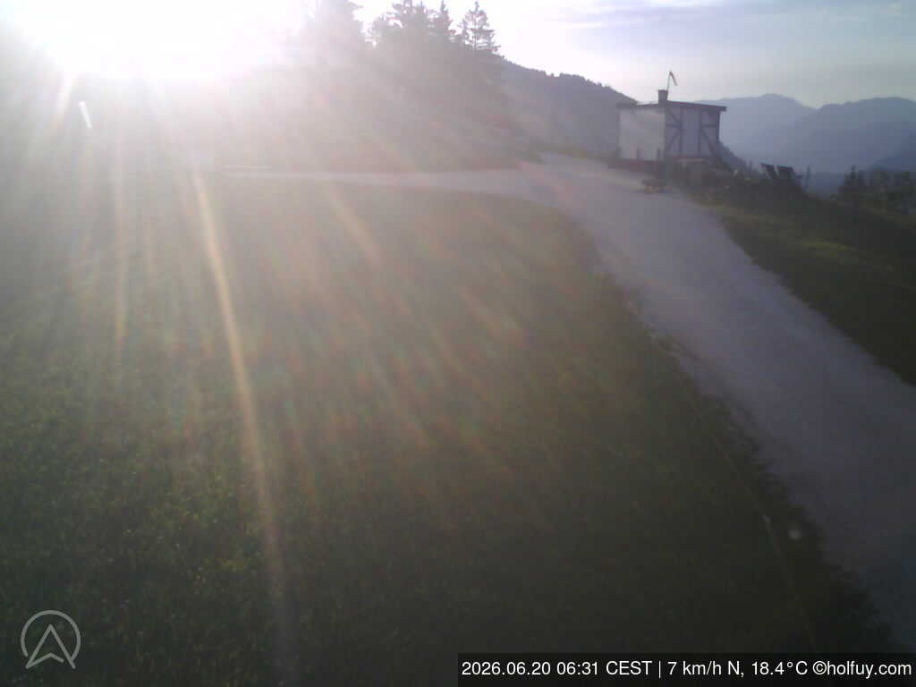 Archived image Webcam Mt. Rauschberg Hang Gliding