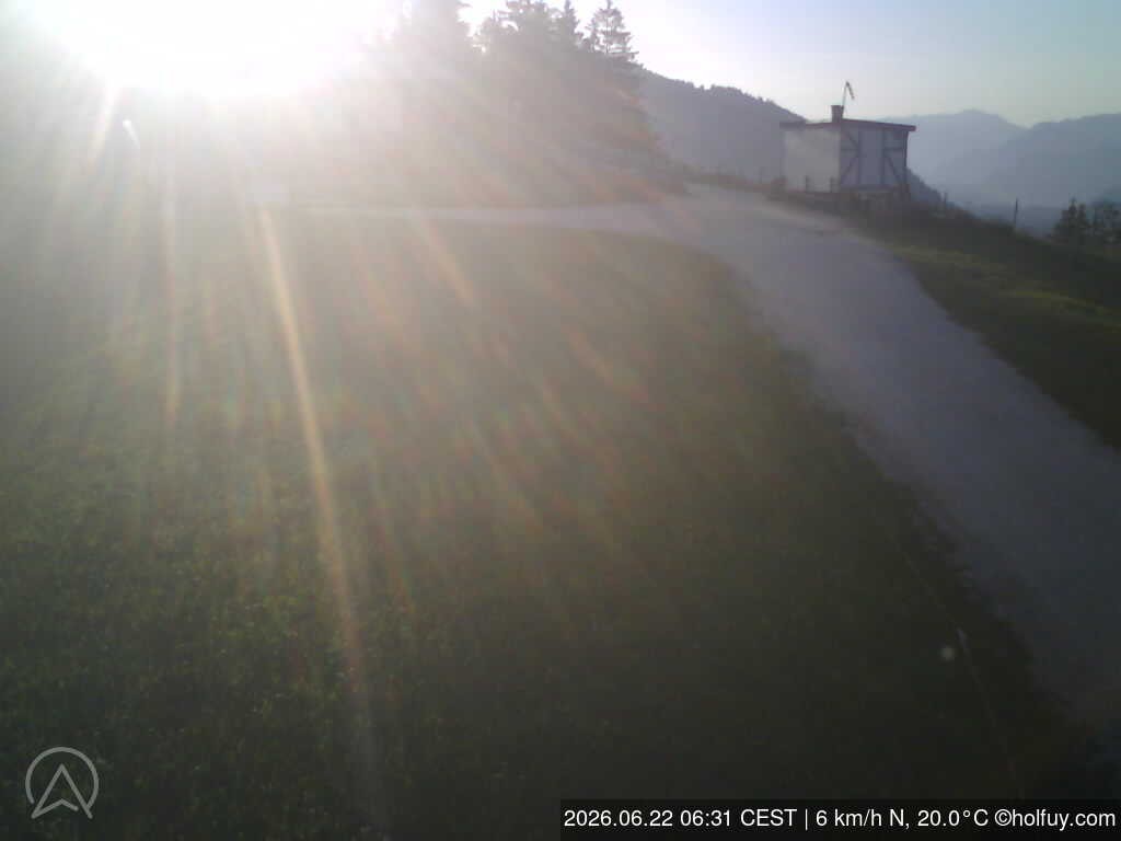 Archived image Webcam Mt. Rauschberg Hang Gliding
