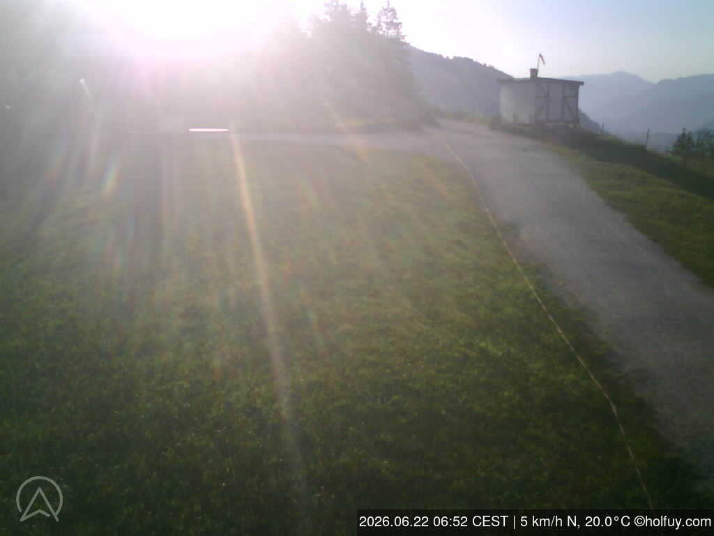 Archived image Webcam Mt. Rauschberg Hang Gliding