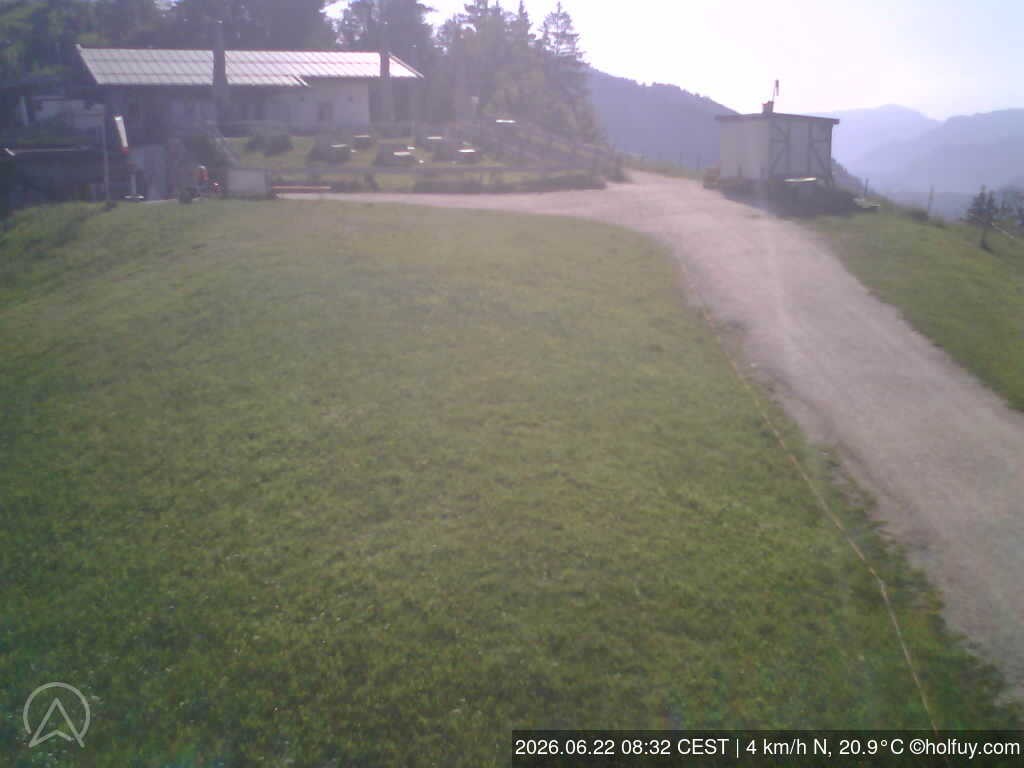 Archived image Webcam Mt. Rauschberg Hang Gliding