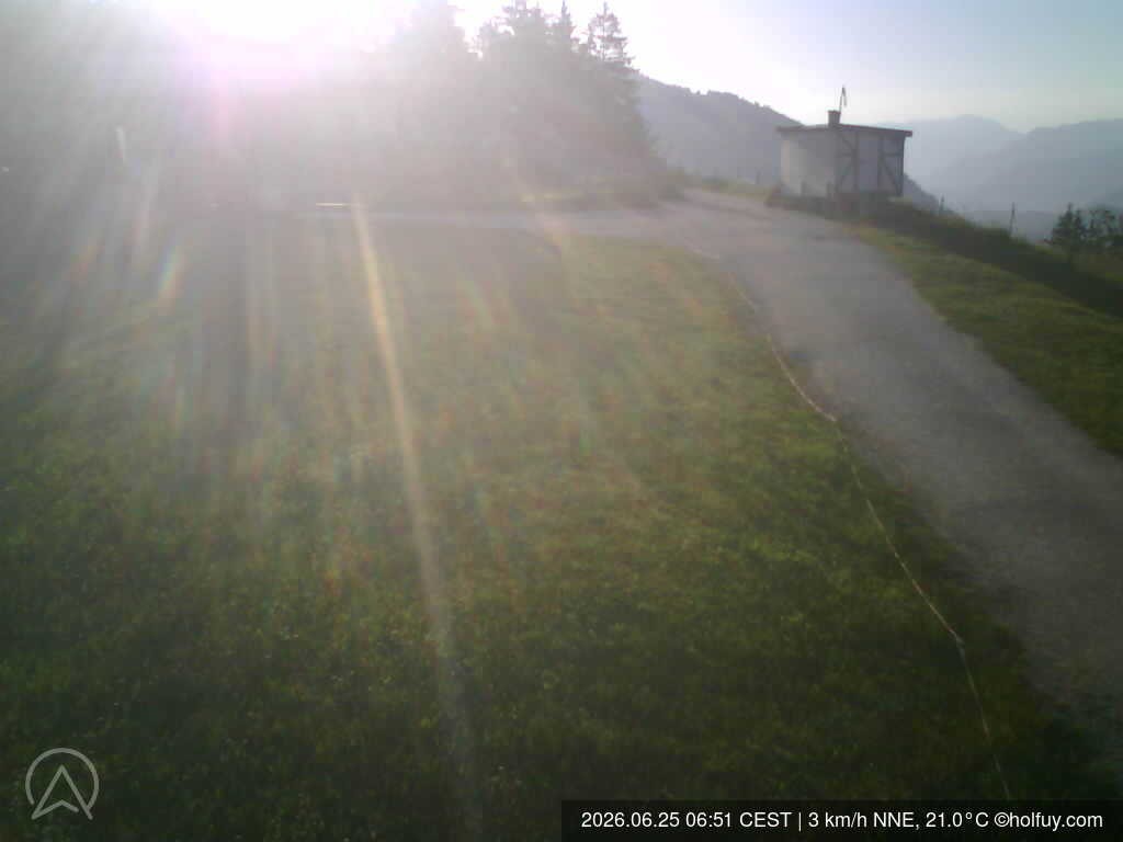 Archiv Foto Webcam Rauschberg in Ruhpolding - Startplatz Drachenflieger
