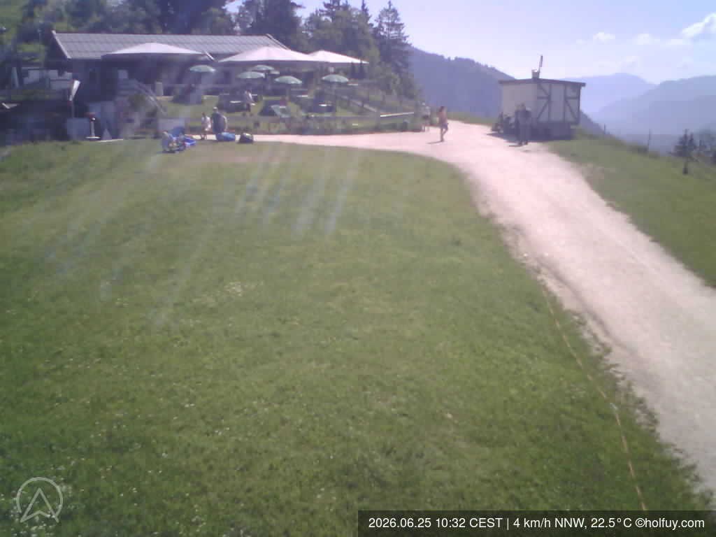 Archiv Foto Webcam Rauschberg in Ruhpolding - Startplatz Drachenflieger
