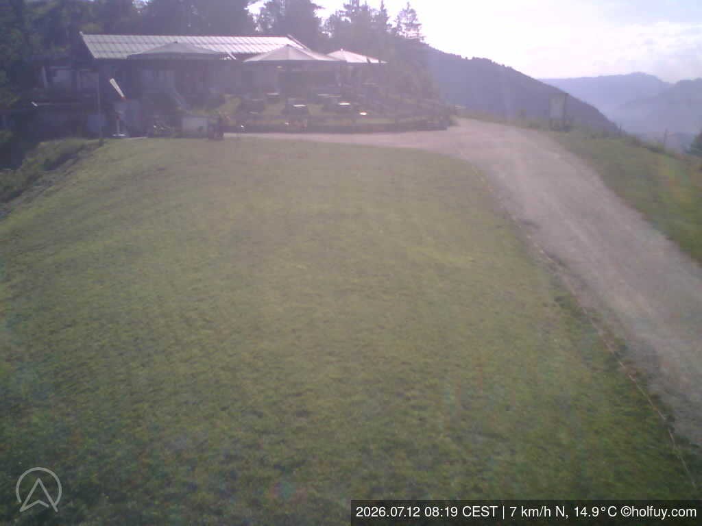 Archiv Foto Webcam Rauschberg in Ruhpolding - Startplatz Drachenflieger
