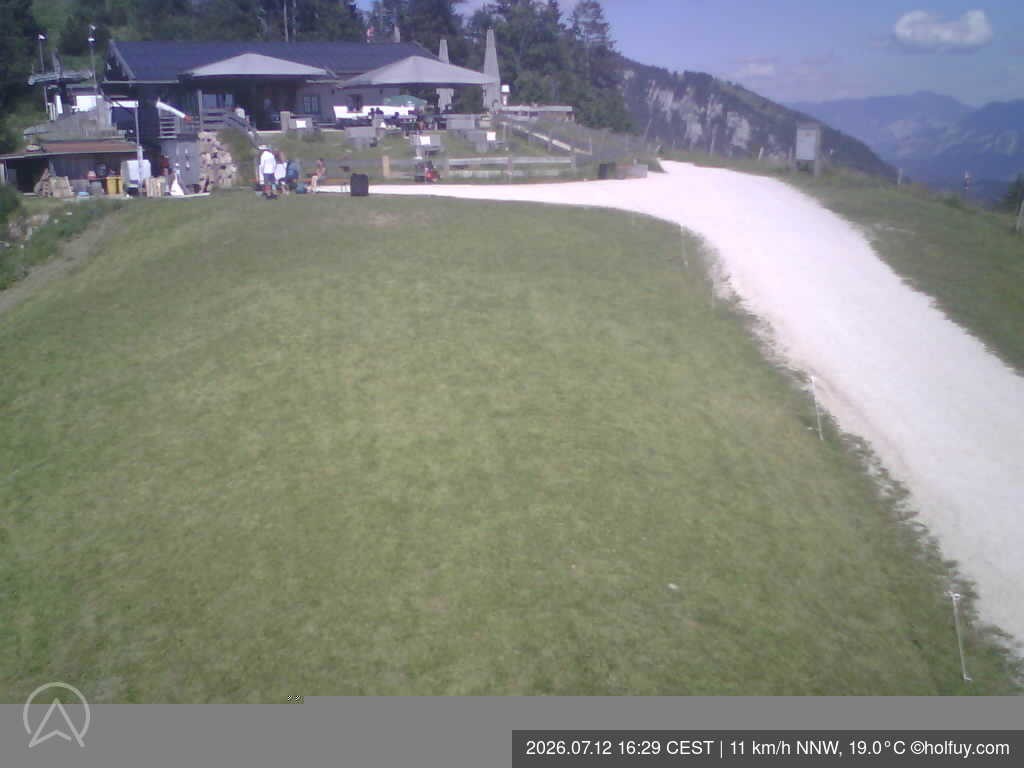 Archived image Webcam Mt. Rauschberg Hang Gliding