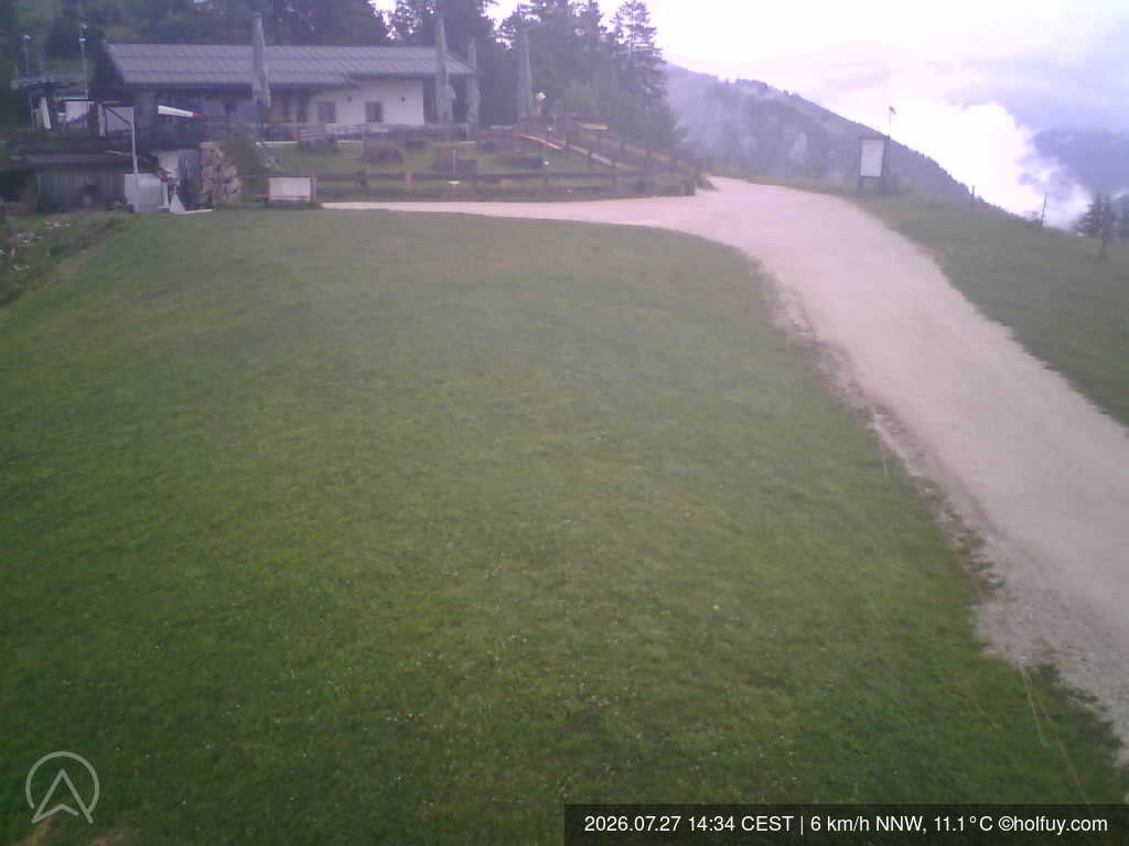 Archiv Foto Webcam Rauschberg in Ruhpolding - Startplatz Drachenflieger