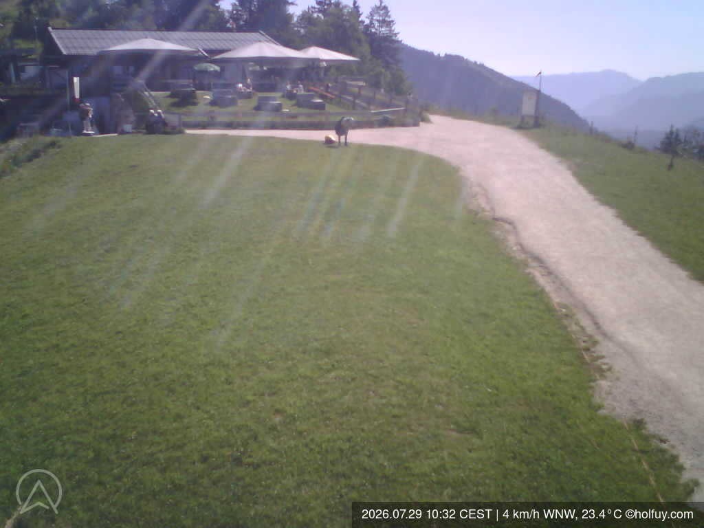 Archiv Foto Webcam Rauschberg in Ruhpolding - Startplatz Drachenflieger