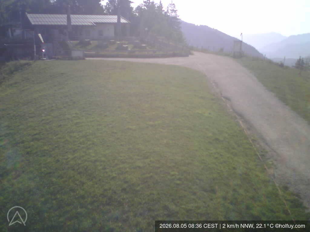 Archiv Foto Webcam Rauschberg in Ruhpolding - Startplatz Drachenflieger