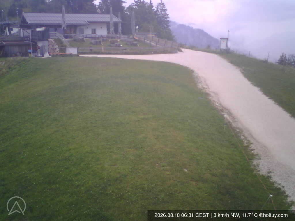 Archiv Foto Webcam Rauschberg in Ruhpolding - Startplatz Drachenflieger