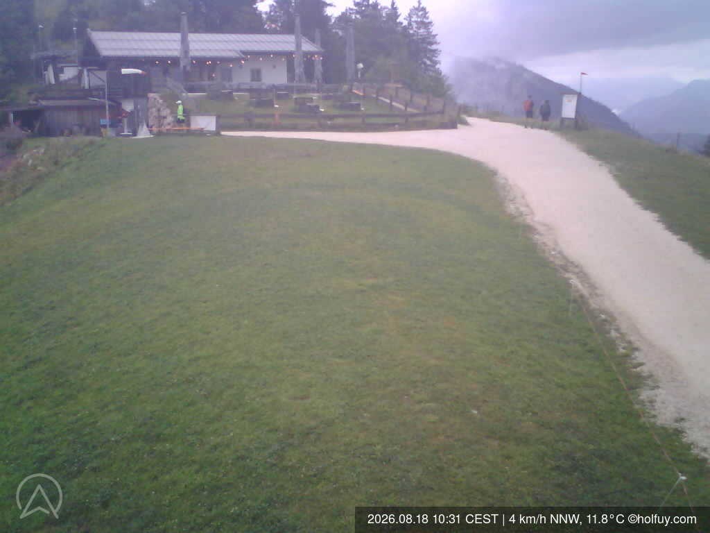 Archiv Foto Webcam Rauschberg in Ruhpolding - Startplatz Drachenflieger