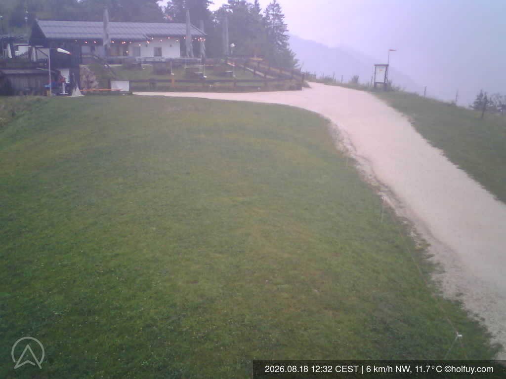 Archiv Foto Webcam Rauschberg in Ruhpolding - Startplatz Drachenflieger