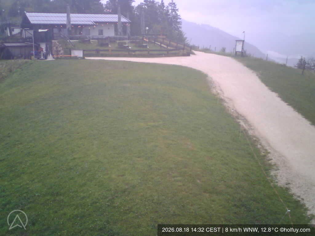 Archiv Foto Webcam Rauschberg in Ruhpolding - Startplatz Drachenflieger