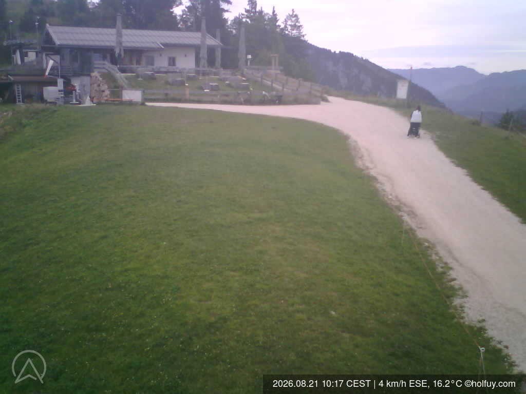 Archiv Foto Webcam Rauschberg in Ruhpolding - Startplatz Drachenflieger