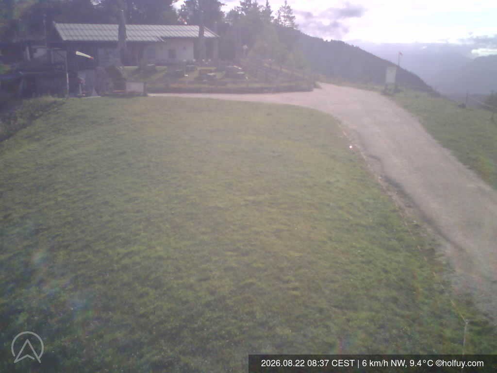 Archiv Foto Webcam Rauschberg in Ruhpolding - Startplatz Drachenflieger