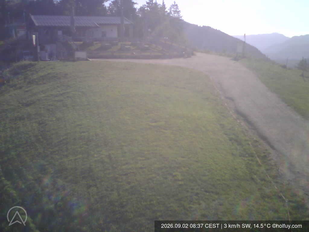 Archiv Foto Webcam Rauschberg in Ruhpolding - Startplatz Drachenflieger