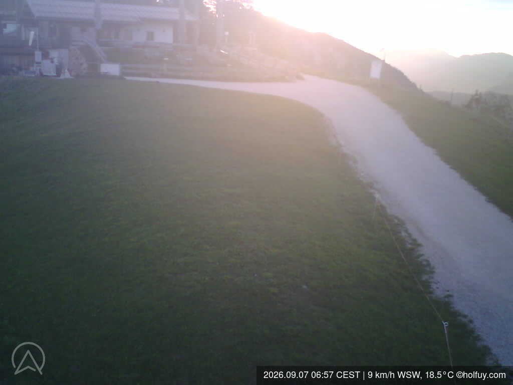 Archiv Foto Webcam Rauschberg in Ruhpolding - Startplatz Drachenflieger