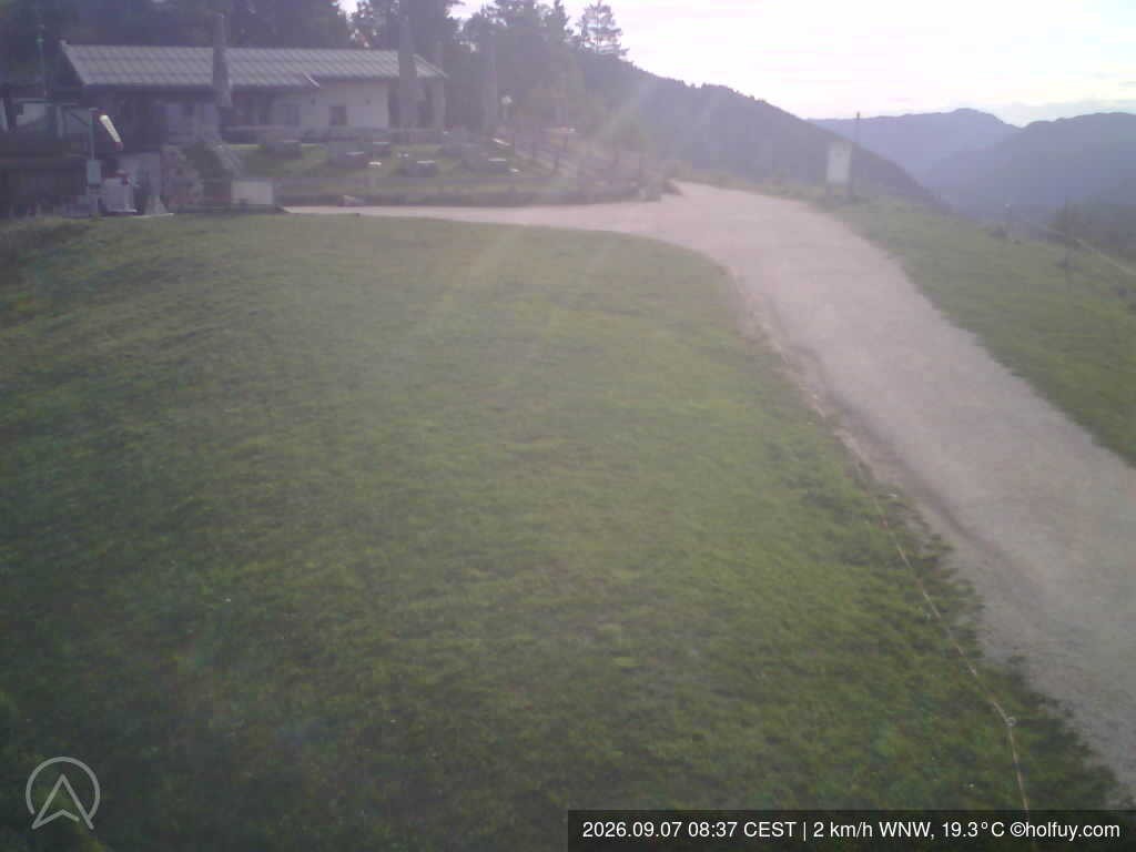 Archiv Foto Webcam Rauschberg in Ruhpolding - Startplatz Drachenflieger