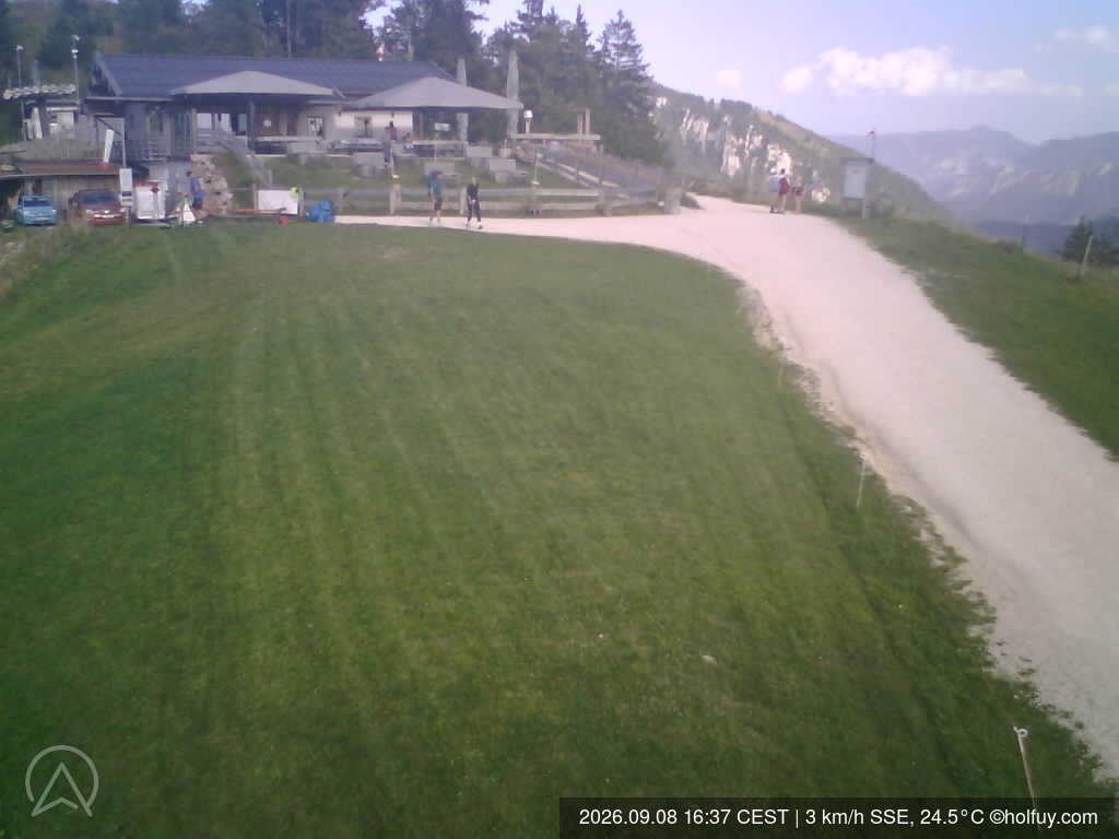 Archiv Foto Webcam Rauschberg in Ruhpolding - Startplatz Drachenflieger