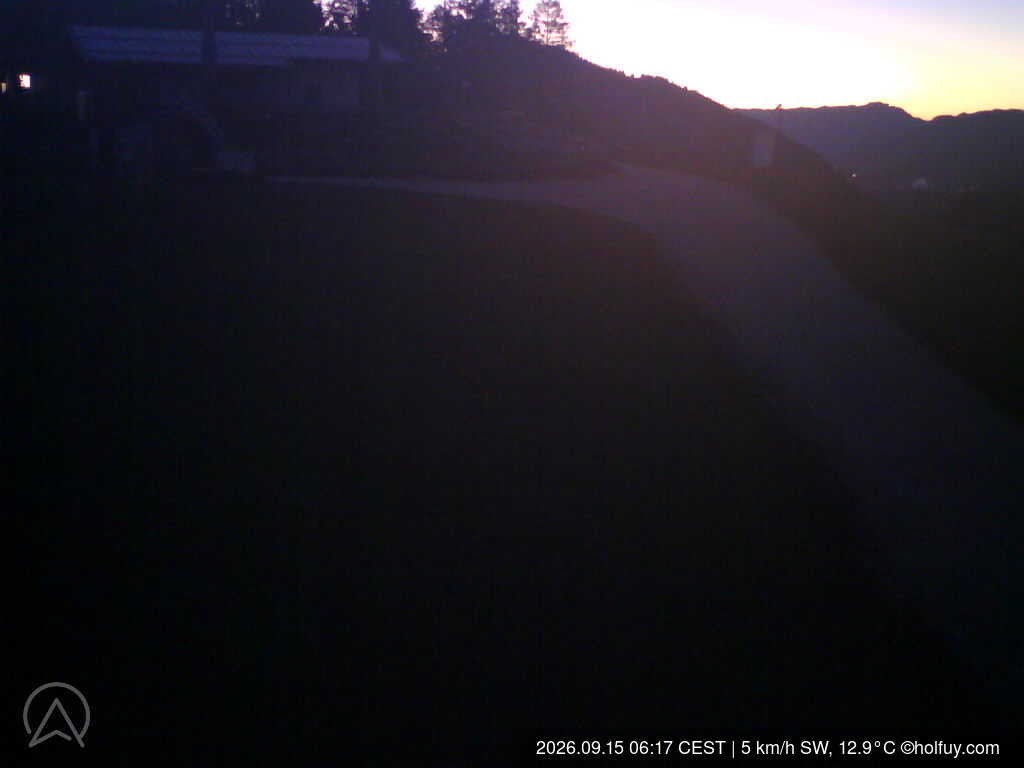 Archiv Foto Webcam Rauschberg in Ruhpolding - Startplatz Drachenflieger