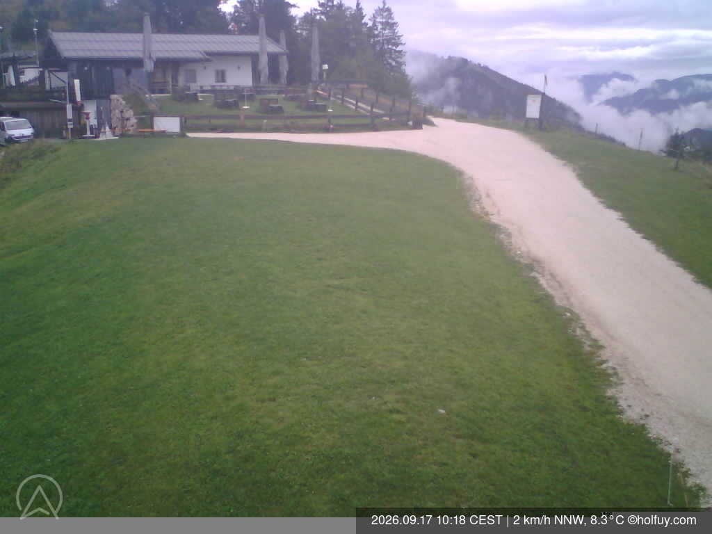 Archiv Foto Webcam Rauschberg in Ruhpolding - Startplatz Drachenflieger