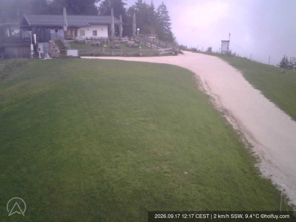 Archiv Foto Webcam Rauschberg in Ruhpolding - Startplatz Drachenflieger