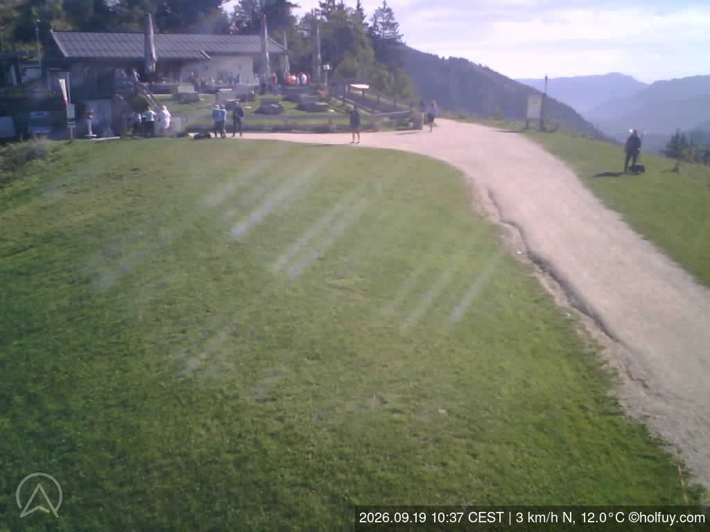 Archived image Webcam Mt. Rauschberg Hang Gliding