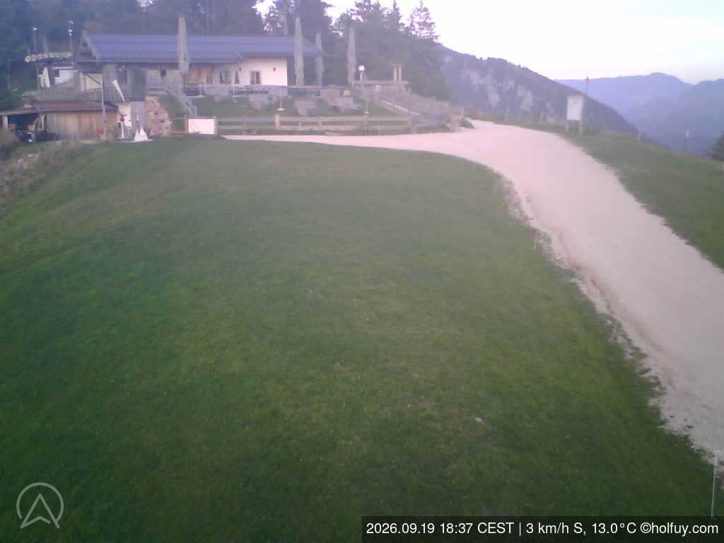 Archived image Webcam Mt. Rauschberg Hang Gliding