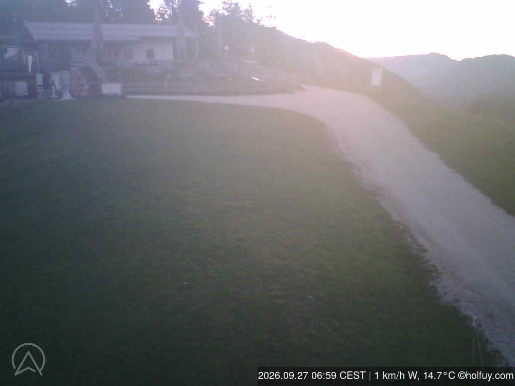 Archiv Foto Webcam Rauschberg in Ruhpolding - Startplatz Drachenflieger
