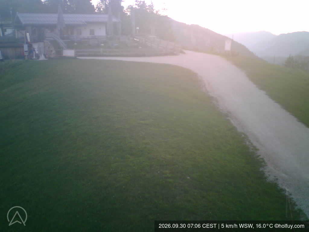 Archived image Webcam Mt. Rauschberg Hang Gliding
