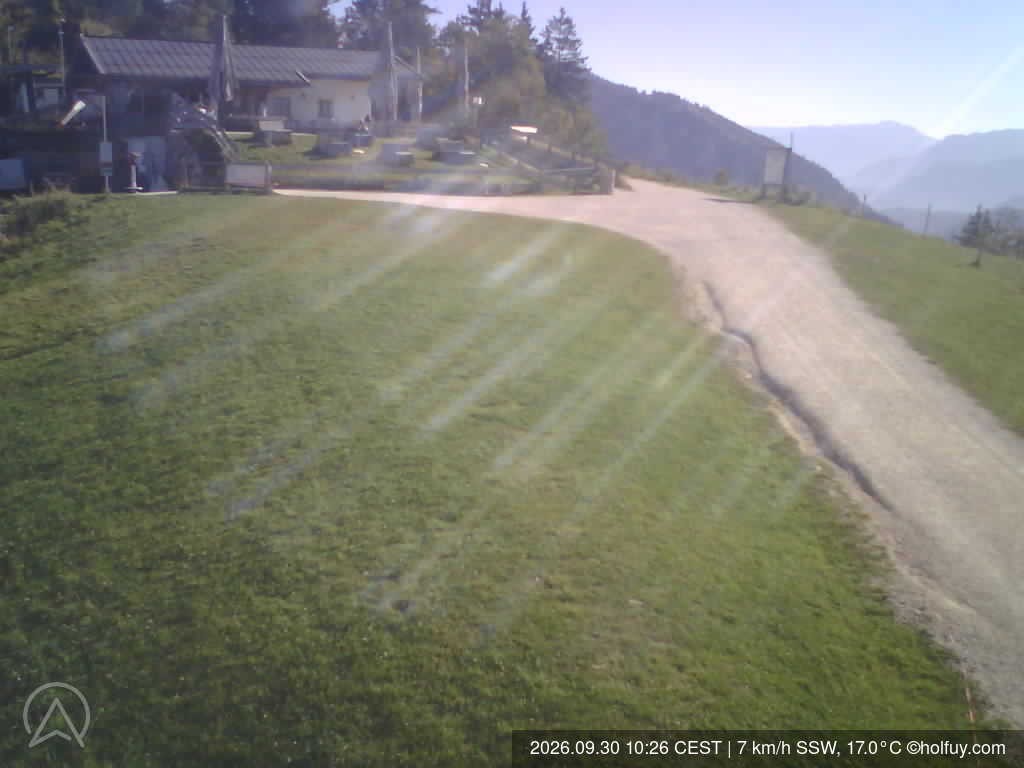 Archiv Foto Webcam Rauschberg in Ruhpolding - Startplatz Drachenflieger