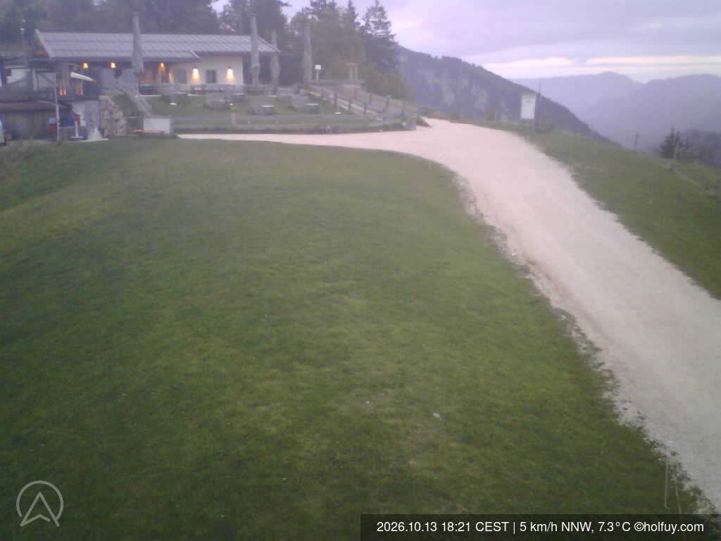 Archiv Foto Webcam Rauschberg in Ruhpolding - Startplatz Drachenflieger