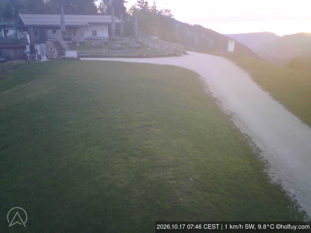 Archiv Foto Webcam Rauschberg in Ruhpolding - Startplatz Drachenflieger