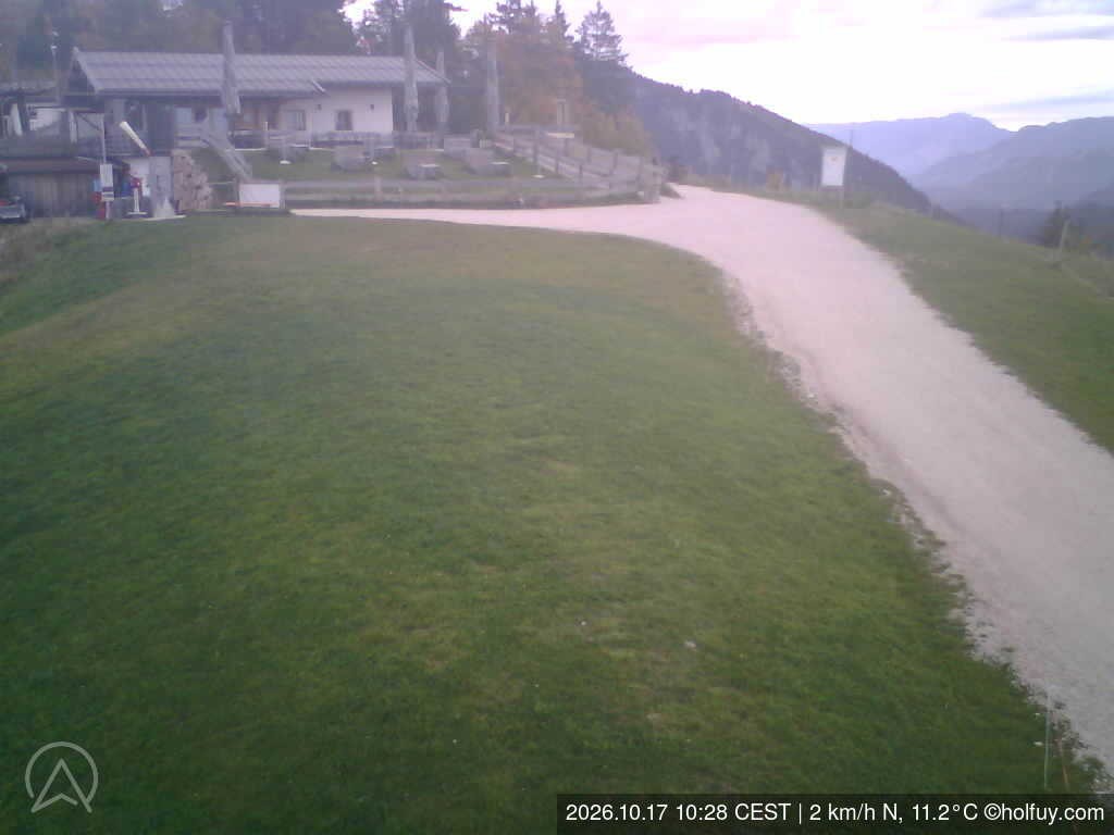 Archiv Foto Webcam Rauschberg in Ruhpolding - Startplatz Drachenflieger