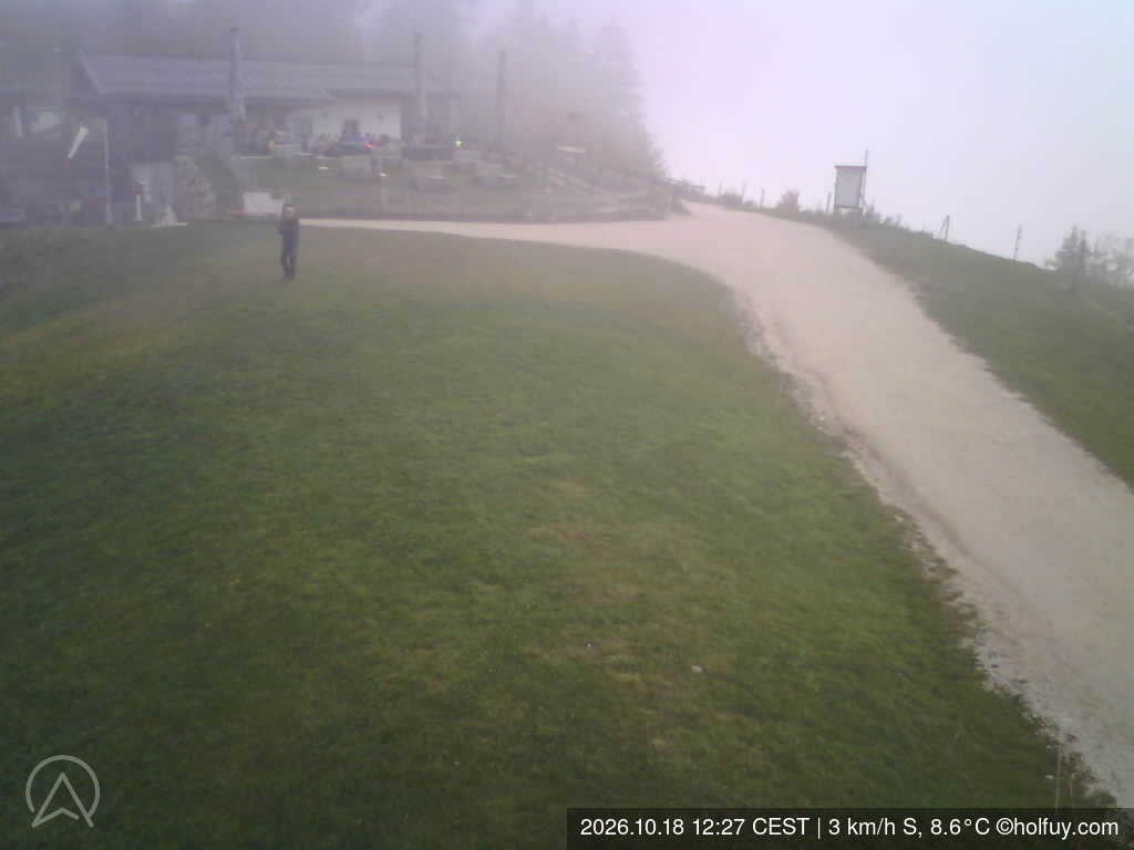 Archiv Foto Webcam Rauschberg in Ruhpolding - Startplatz Drachenflieger