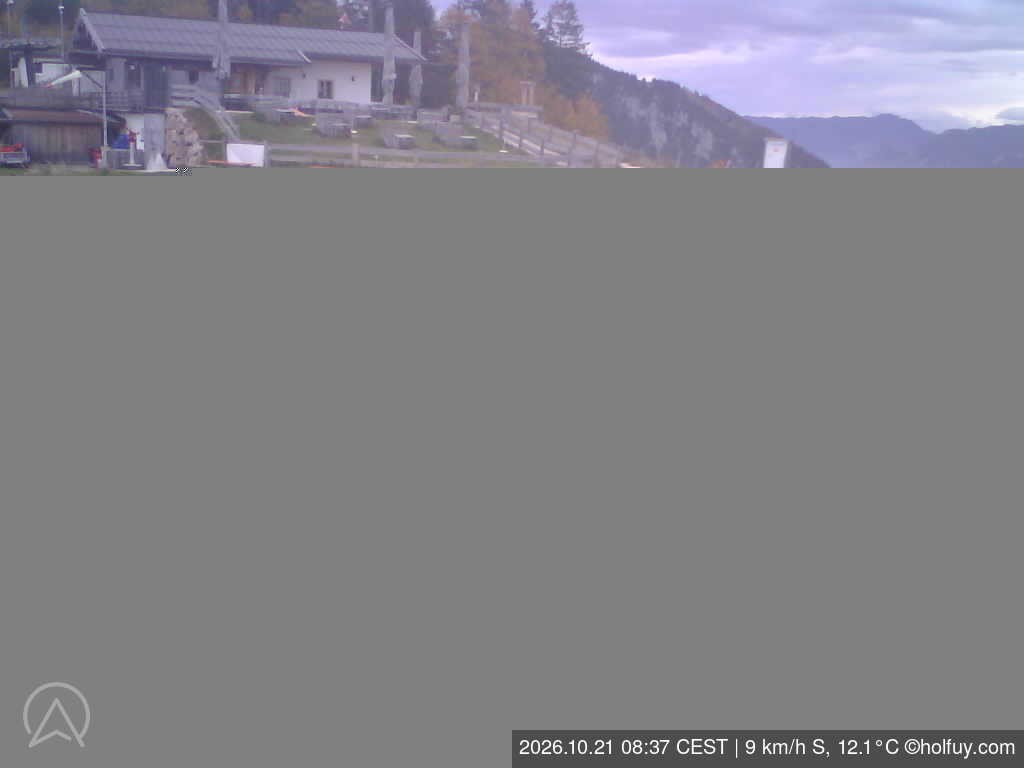 Archiv Foto Webcam Rauschberg in Ruhpolding - Startplatz Drachenflieger