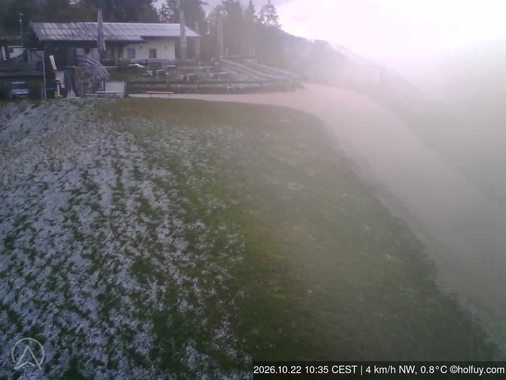 Archiv Foto Webcam Rauschberg in Ruhpolding - Startplatz Drachenflieger