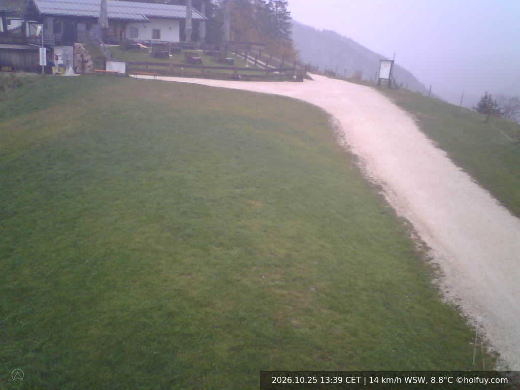 Archiv Foto Webcam Rauschberg in Ruhpolding - Startplatz Drachenflieger