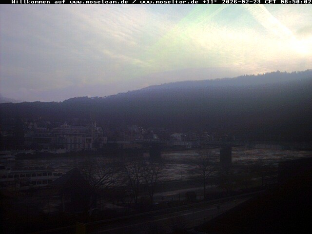 Archiv Foto Webcam Traben-Trarbach - Moseltor