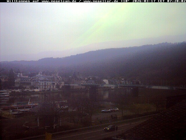 Archiv Foto Webcam Traben-Trarbach - Moseltor