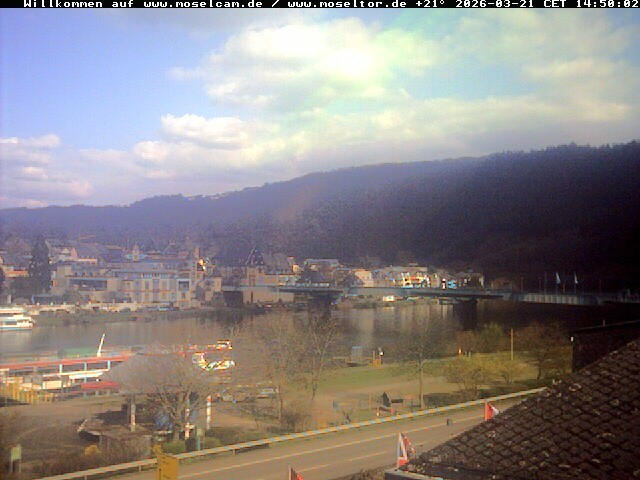 Archiv Foto Webcam Traben-Trarbach - Moseltor