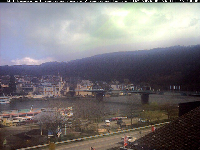Archiv Foto Webcam Traben-Trarbach - Moseltor